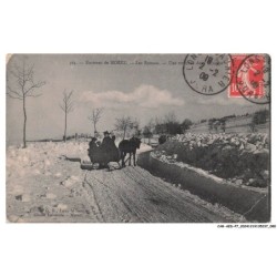 CAR-AEDP7-0440-39 - Environs de MOREZ - LES ROUSSES - Une tranchée dans la neige