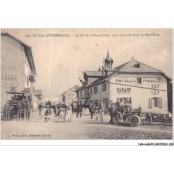 CAR-AABP2-39-0102 - Au col de la FAUCILLE et sommet du Mont-Blanc - Hotel de la Faucille, garage