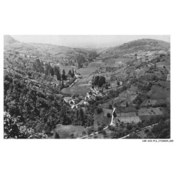CAR-ACXP13-0707-39 - Environs de cousance - Vue panoramique de gizia prise du dessus des roches