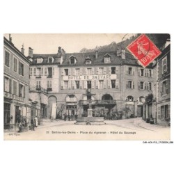 CAR-ACXP13-0741-39 - SALINS-LES-BAINS - Place d vigneron - Hotel du sauvage