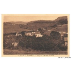 CAR-ACXP13-0732-39 - CHAUX-DES-CORTENAY - Le village et le pont de la chaux