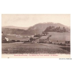 CAR-ACXP13-0730-39 - CHAUX-DES-CORTENAY - Les ruines du vieux chateau - Le clocher