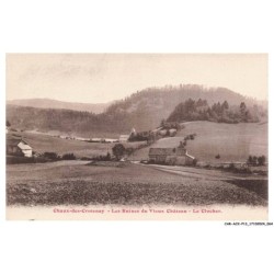 CAR-ACXP13-0729-39 - CHAUX-DES-CORTENAY - Les ruines du vieux chateau - Le clocher