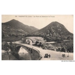 CAR-ACXP15-0853-39 - THOIRETTE - Le pont et l'hotel de la truite