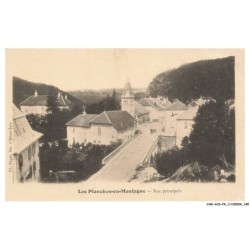 CAR-ACSP4-0252-39 - LES PLANCHES EN MONTAGNE - Rue principale