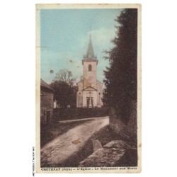 CAR-ACSP4-0224-39 - CROTENAY - L'église - Le monument aux morts