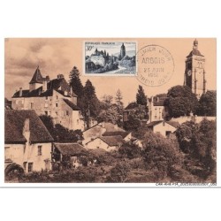 CAR-AHKP14-0840-39 - CACHET carte maximum - ARBOIS - Pays de pasteur - Ses vins réputé - 1951