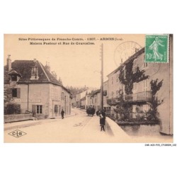 CAR-ACXP15-0877-39 - ARBOIS - Maison pasteur et rue de courcelles