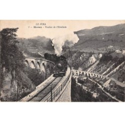 39 .n° 108478 . morez . train . viaduc de l evalude .