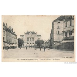 CAR-ACGP3-0175-39 - LONS-LE-SAUNIER - place de la liberté - le théatre