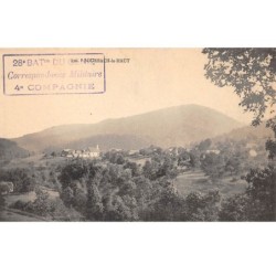 90 .n°110521 . bourbach le haut . vue generale .correspondance militaire .
