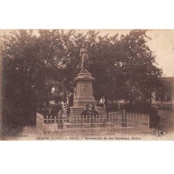 90 .n°106631 . chaux .monument de ses glorieux morts .