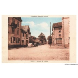 CAR-ABVP2-0154-90 - Frontière franco-suisse - DELLE - Avenue de la gare
