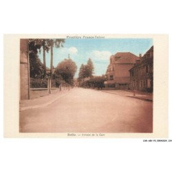 CAR-ABVP2-0164-90 - Frontière franco-suisse - DELLE - Avenue de la gare