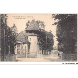 CAR-AAFP9-90-0839 - BEAUCOURT - avenue de la gare