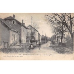 90 - DELLE - SAN28584 - Le faubourg d'Alsace - Frontière Franco Suisse