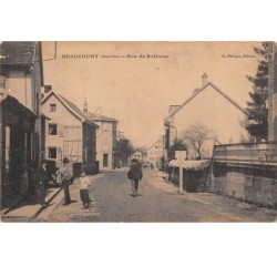 90  .  n°203604  .   BEAUCOURT    .    RUE ST DIZIER