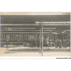 CAR-ABOP9-0752-90 - BELFORT - Carte photo train militaires