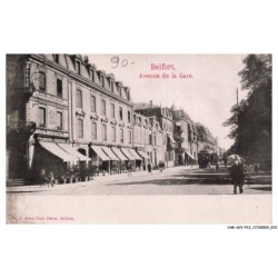 CAR-ACYP12-0679-90 - BELFORT - Avenue de la gare