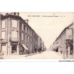 CAR-AAFP9-90-0840 - BELFORT - faubourg des vosges - Librairie P. Fabry