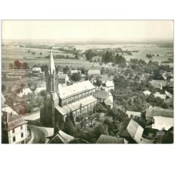 90 .n°34952.rougemont le chateau.l eglise.cpsm 15 x 10.5 cm .