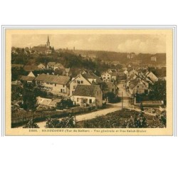 90.BEAUCOURT.VUE GENERALE ET RUE SAINT DIZIER