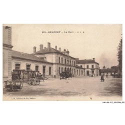 CAR-ADLP17-1044-90 - BELFORT - La gare