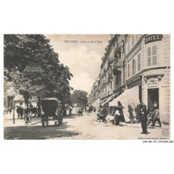 CAR-ADLP17-1074-90 - BELFORT - Avenue de la gare