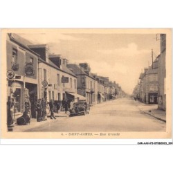 CAR-AAHP3-50-0236 - SAINT-JAMES - grande rue - Pompe a essence