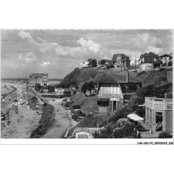 CAR-ABJP4-0379-50 - DONVILLE-LES-BAINS - la plage et l'hotel de l'ermitage