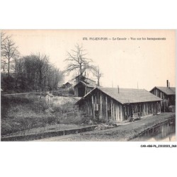 CAR-ABGP6-0597-50 - PIC-EN-BOIS - le cassoir - vue sur les baraquements