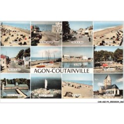 CAR-ABJP4-0309-50 - AGON-COUTAINVILLE - vue générale