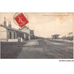 CAR-ABGP6-0590-50 - GUILBERVILLE - vue d'ensemble de la gare
