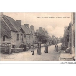 CAR-AAFP5-50-0430 - SAINT-JEAN-LE-THOMAS - le bourg - côté droit