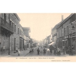 70 - FONGEROLLES - SAN45126 - Rue du Pont - Hôtels Piercy et Roulmann