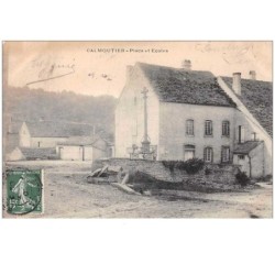70 . n° 49880 . calmoutier. place et ecoles