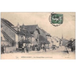 70 . n° 49912 . hericourt . la grand rue