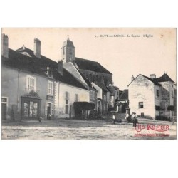 70 . n° 49928 . rupt sur saone . le centre.l eglise pub kohler
