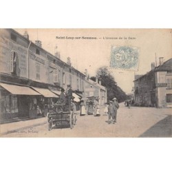 70 - n°111476 - Saint-loup-sur-Semouse - L'Avenue de la Gare