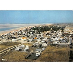 50 . n° kri11598 . hauteville sur mer . vue generale aerienne  . n° a 50.231.98. edition combier. cpsm 10X15 cm . a