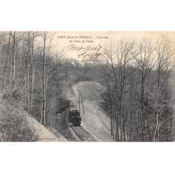 50 - SAINT JEAN LE THOMAS - SAN37365 - L'Arrivée du train - La Vallée - Train
