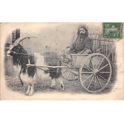 50 - MANCHE - SAN57049 - Voiture à chèvre