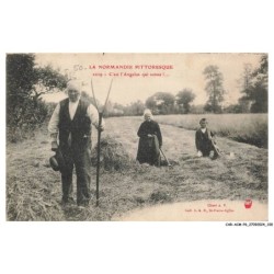 CAR-ACMP6-0500-50 - LA NORMANDIE PITTORESQUE - C'est l'Angelus qui sonne - Agriculture