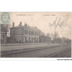 CAR-AACP7-50-0613 - FOLLIGNY - la gare