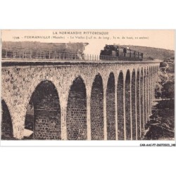 CAR-AACP7-50-0618 - FERMANVILLE - le viaduc - Train