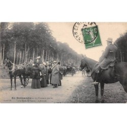 50 - CERISY - SAN41333 - Chasse à courre à la forêt de Cerisy - L'Arrivée