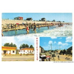 CAR-ACUP13-0815-50 - HAUTEVILLE-SUR-MER - La plage - Les villas