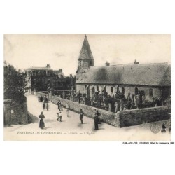 CAR-ACUP13-0846-50 - ENVIRONS DE CHERBOURG - URVILLE - L'église