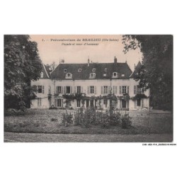 CAR-AEKP14-0818-70 - BEAUJEU - Préventorium - Façade et cour d'honneur