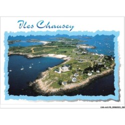CAR-AAX-P8-50-0636 - ILES CHAUSEY - ensemble granitique constituant un archipel d'une cinquantaine d'iles et ilots